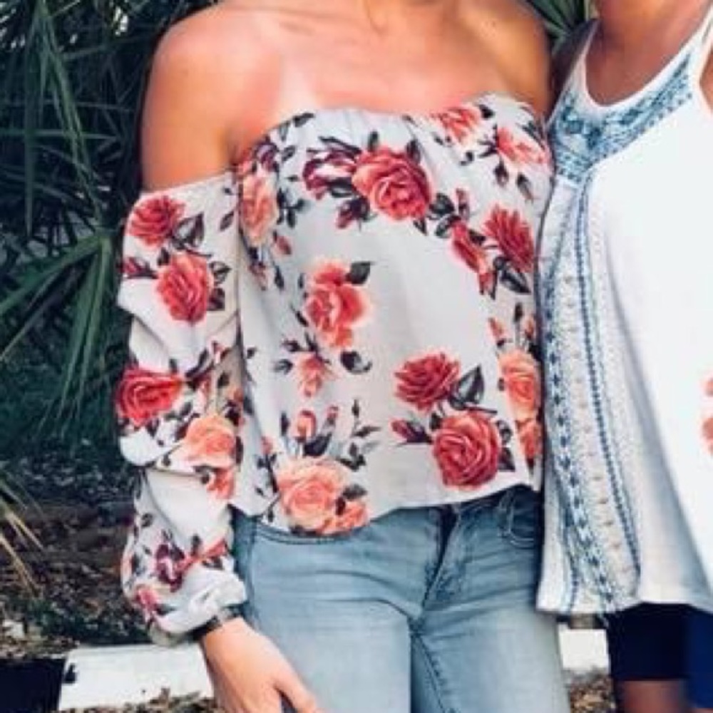 Floral Crop Top